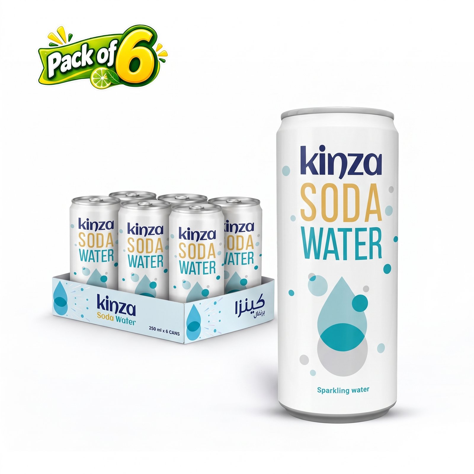 KINZA soda water.jpg Kinza Soda Water - Image 1