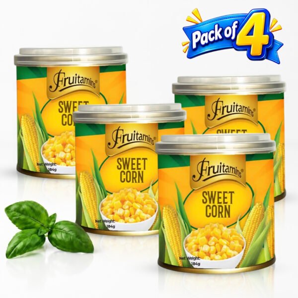 Sweet Corn Pack 4 (184g)