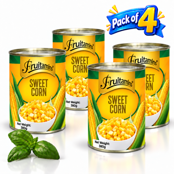 Sweet Corn Pack 4 (380g)